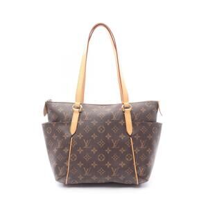 Louis Vuitton Totally Tote Bag Canvas Leather Monogram Brown